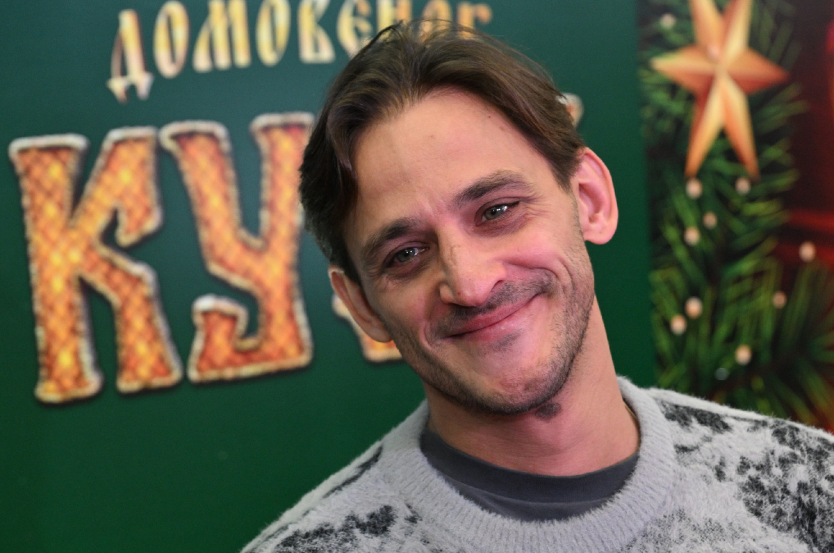 Актер Михаил Башкатов на премьере мультфильма "Домовенок Кузя" в кинотеатре "Октябрь" в Москве | РИА Новости / Екатерина Чеснокова