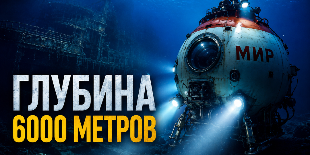 Батискафы «Мир»: советские аппараты спускались к «Титанику», под лёд Арктики и на дно Байкала
