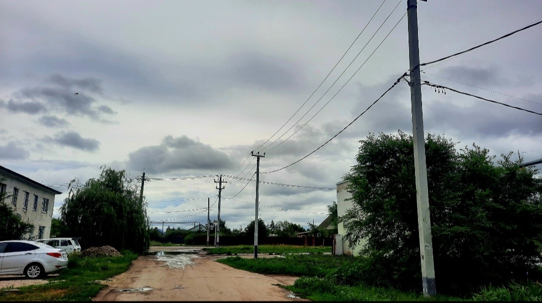 Моё фото. Пасмурно сегодня и очень душно 