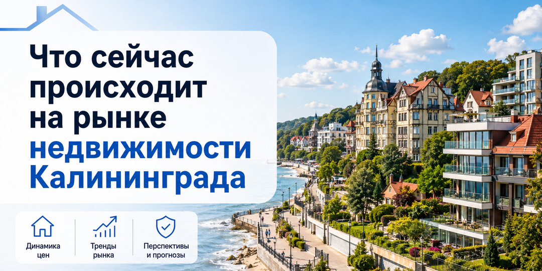 Что сейчас происходит на рынке недвижимости Калининграда