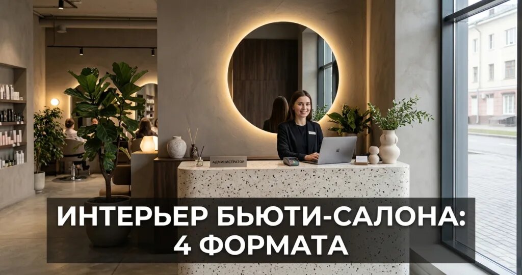 Интерьер бьюти-салона: 4 формата — спа, тату, ногти, брови