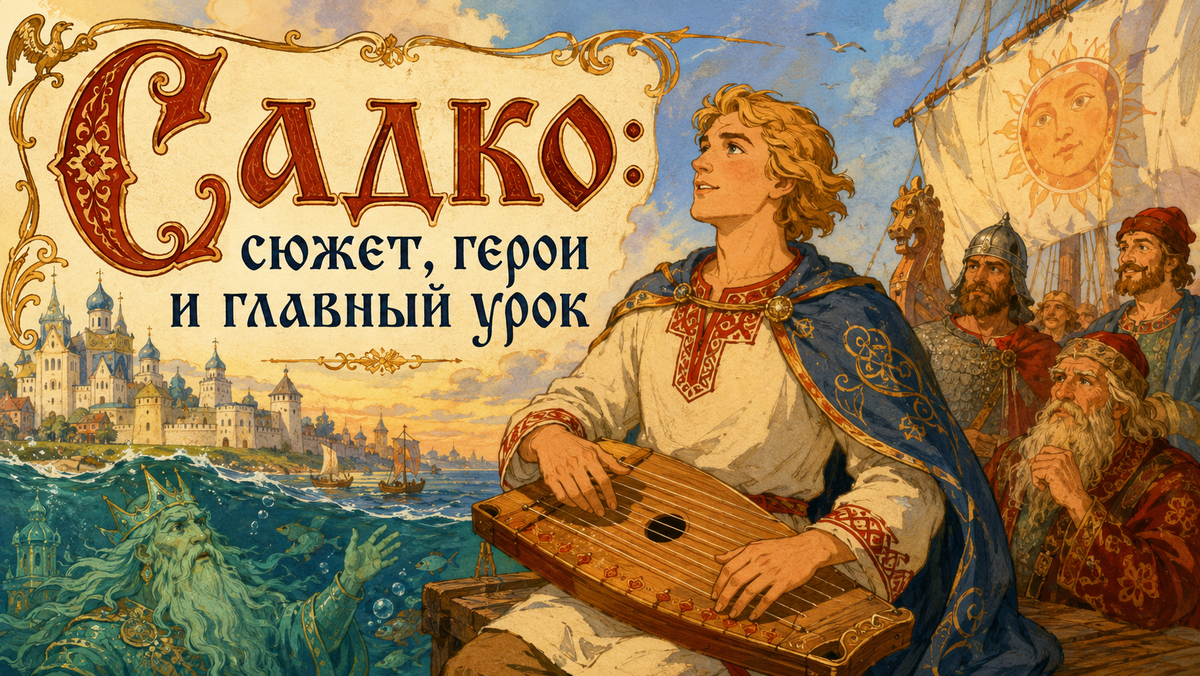 Садко: сюжет, герои и главный урок.