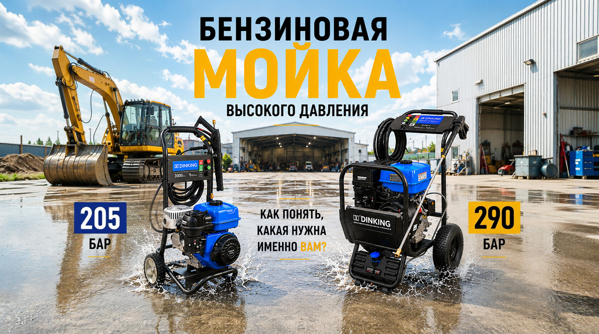 Бензиновые мойки Dinking