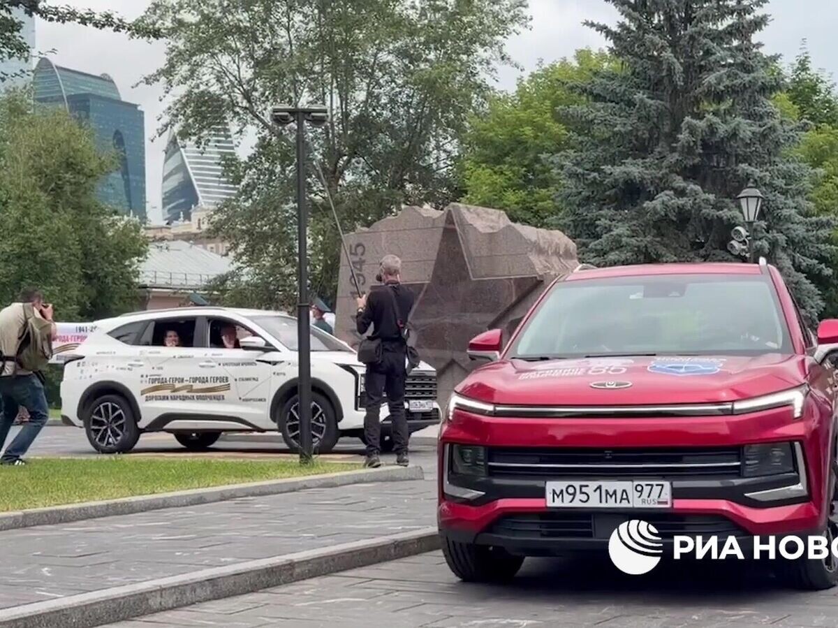    Марафон в рамках проекта "Города-герои – города-Героев" в Москве | © РИА Новости