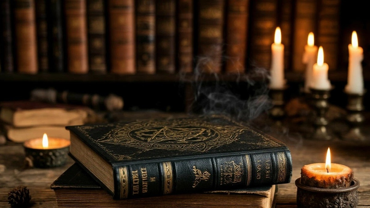 Приходится прибегать к ИИ. Так нейросеть видит черную книгу