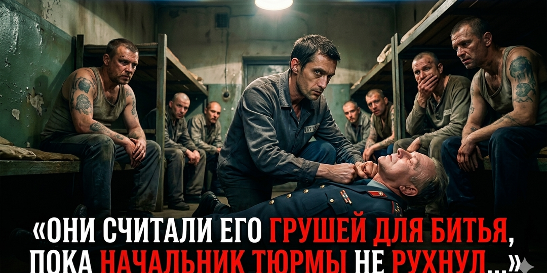 Зэка в камере сделали грушей для битья и не знали, что он хирург