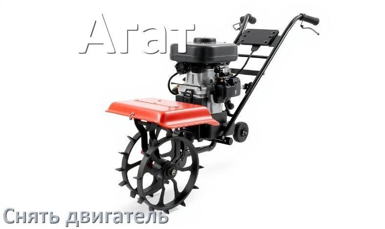 
Как снять двигатель мотоблока Агат бензиновый или дизельный