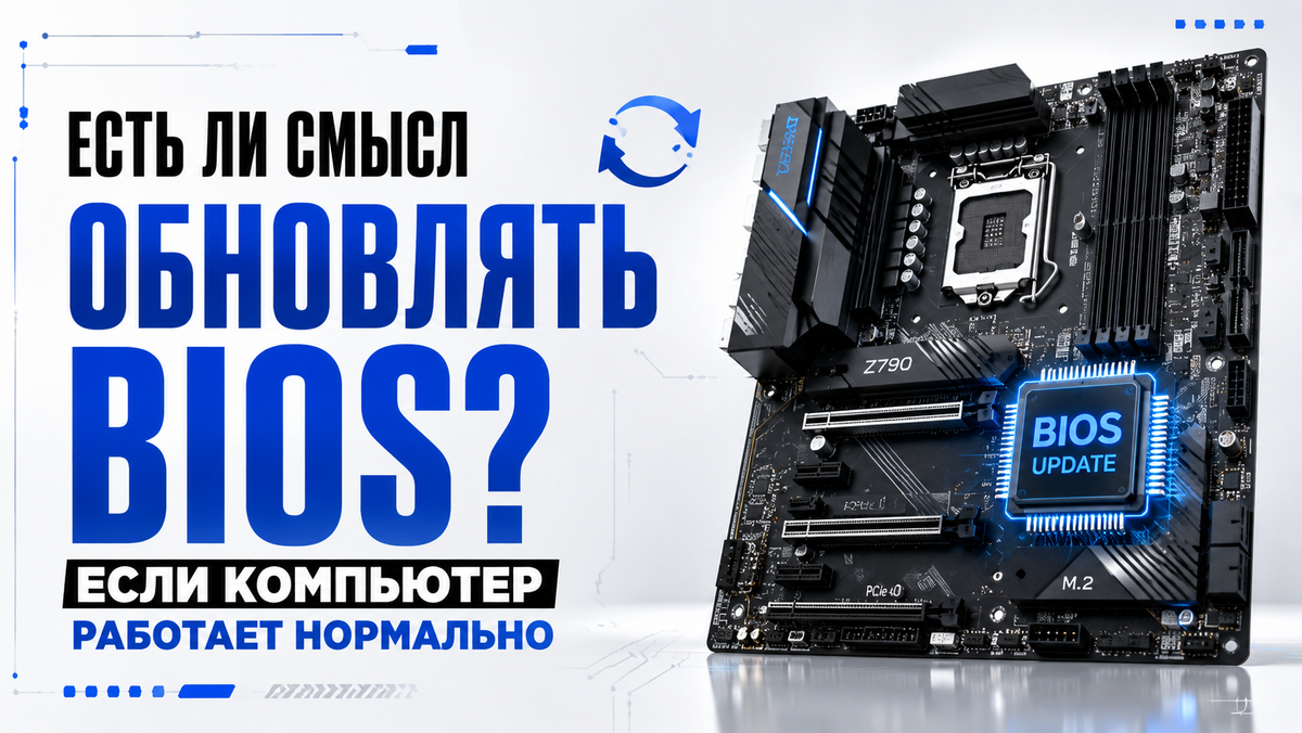 Есть ли смысл обновлять BIOS, если компьютер работает нормально