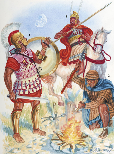 Этрусские воины