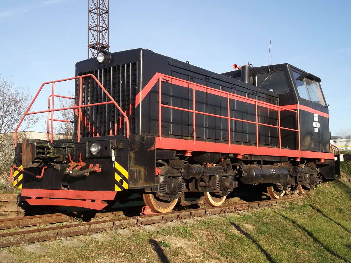 Тепловоз ТГМ40-0597. Источник фото: ru.wikipedia.org Авторство: Al1. TrainPix, CC0, https://commons.wikimedia.org/w/index.php?curid=50207691