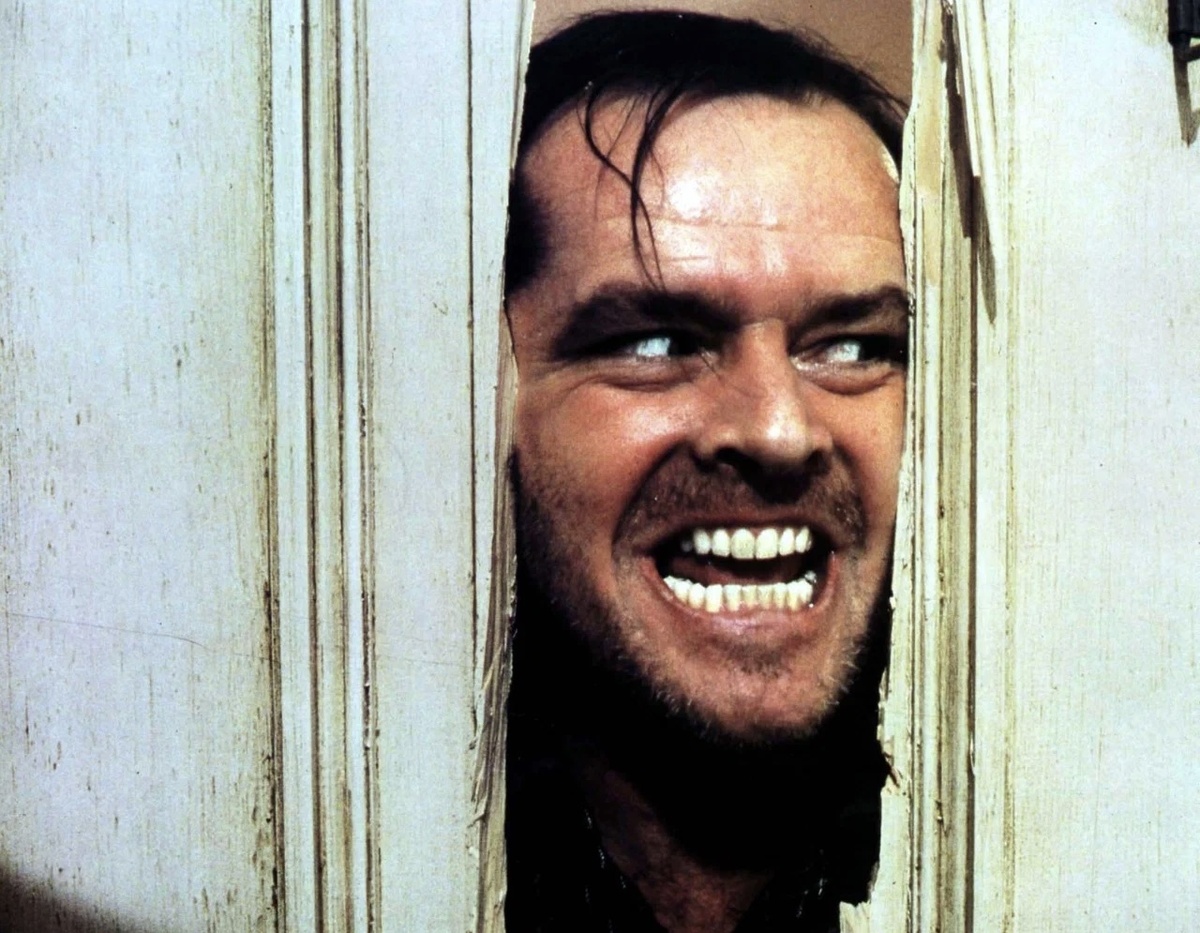 Кадр из фильма «Сияние» (The Shining), реж. Стэнли Кубрик, 1980 / Warner Bros. Pictures.