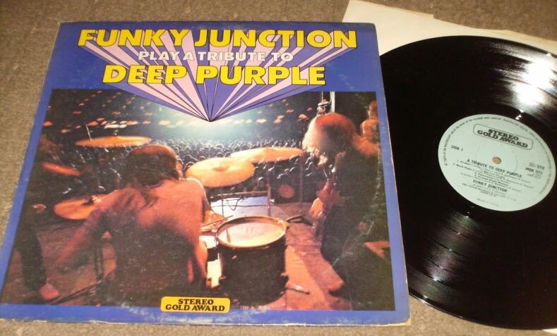 Британский выпуск проекта "Funky Junction Play Tribute To Deep Purple", 1973 г., передняя сторонв конверта