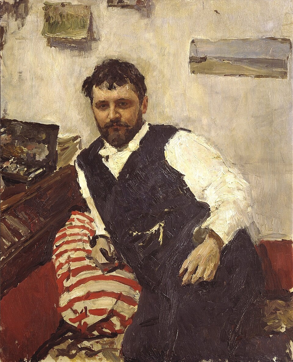 Валентин Серов. Портрет К. А. Коровина. 1891.