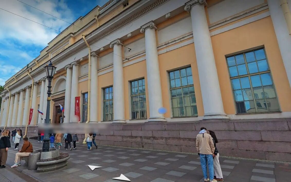    Корпус Бенуа. Фото: скрин сервиса «Яндекс Панорама»
