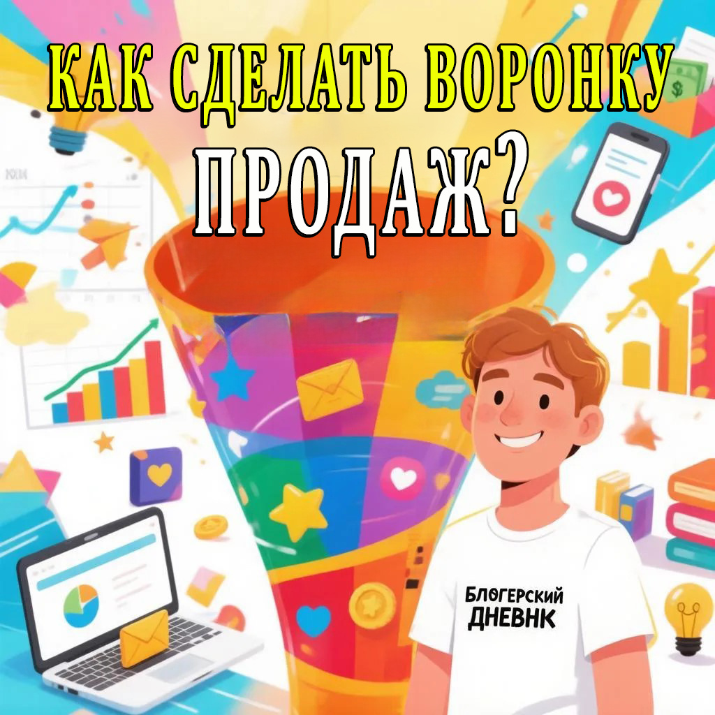 КАК СДЕЛАТЬ ВОРОНКУ ПРОДАЖ?
