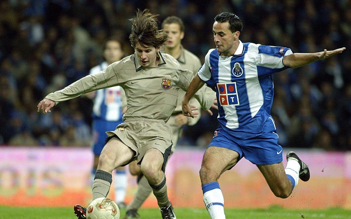     Дебют против «Порту», ноябрь 2003-го. fcbarcelona.com