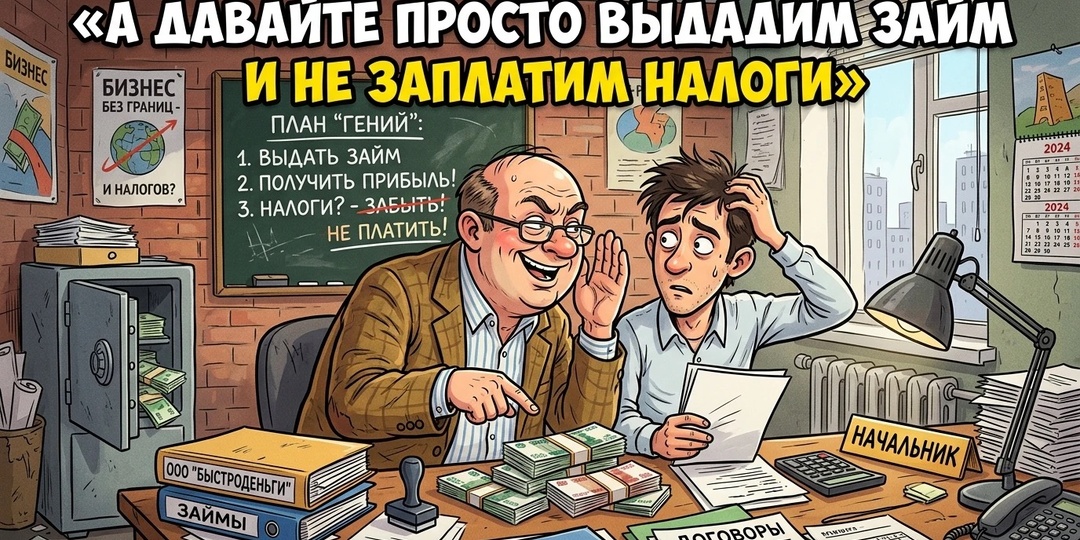 «А давайте просто выдадим займ и не заплатим налоги»