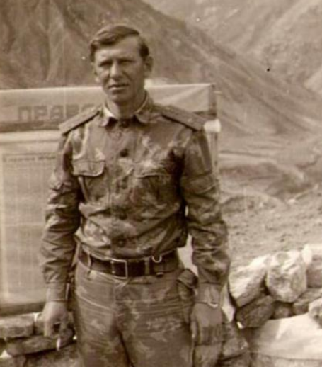 Офицер ПВ КГБ СССР А. Гридасов