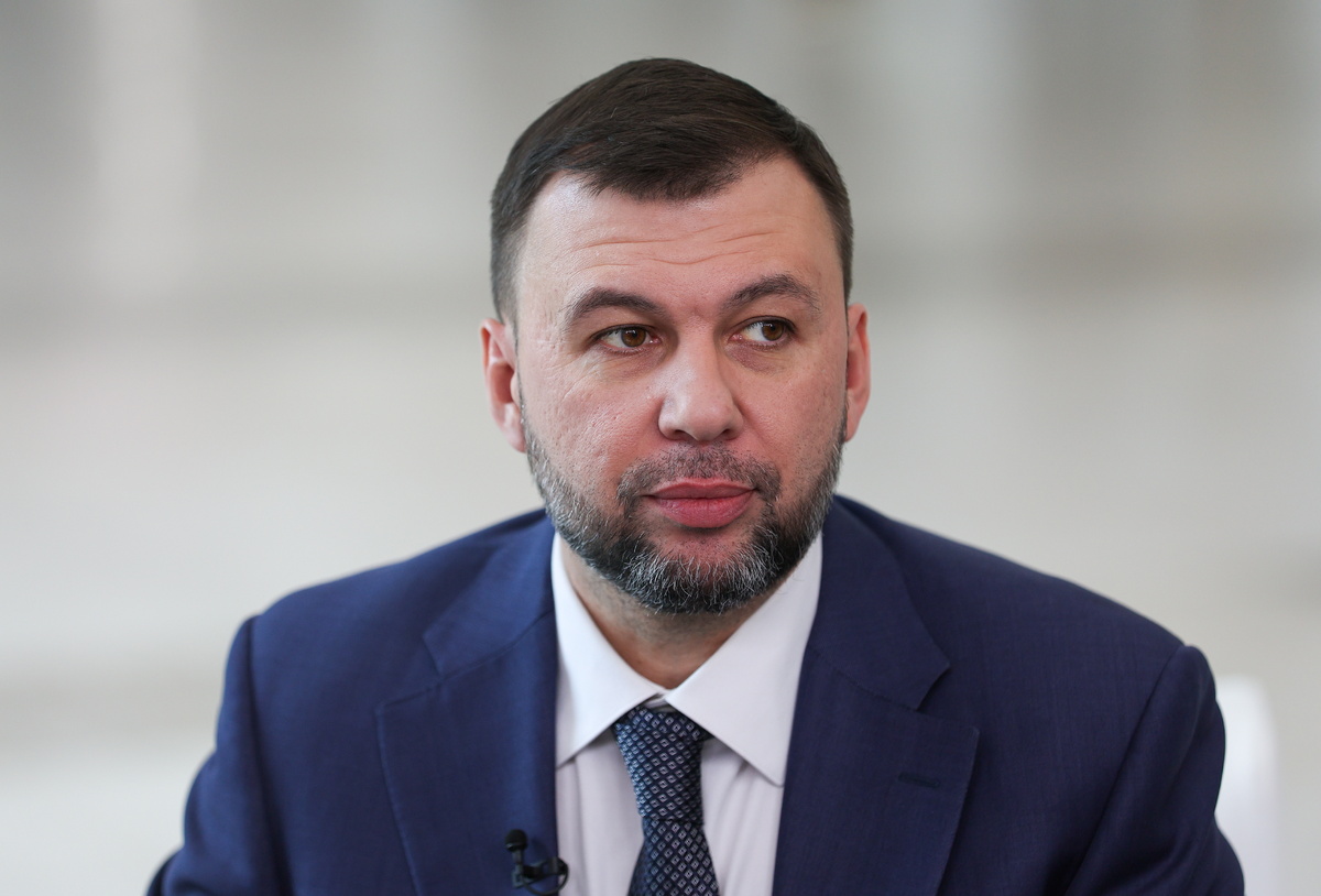    Глава ДНР Денис Пушилин  Егор Алеев/ТАСС