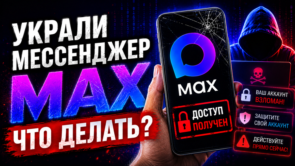 Украли аккаунт в MAX: что делать и как восстановить доступ ?