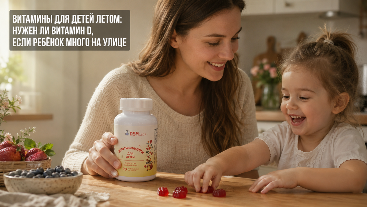 Витамины для детей, важные микроэлементы, здоровье детей
