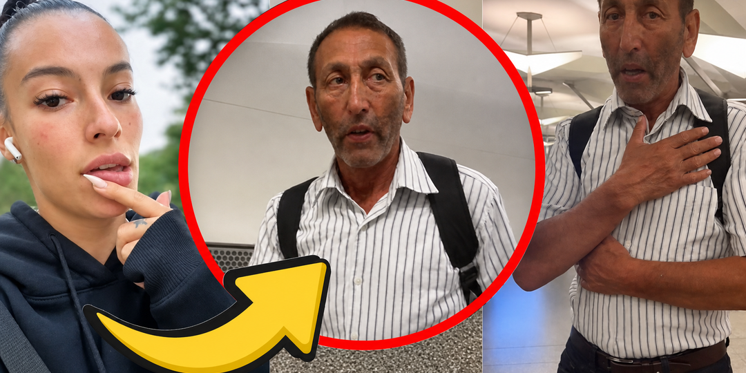 Приезжий семьянин решил пощупать незнакомку в метро, но красотка не растерялась - поставила наглеца на место