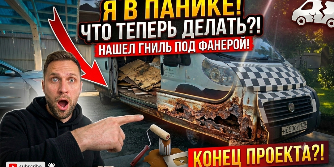 Автодом своими руками из ржавого Дукато