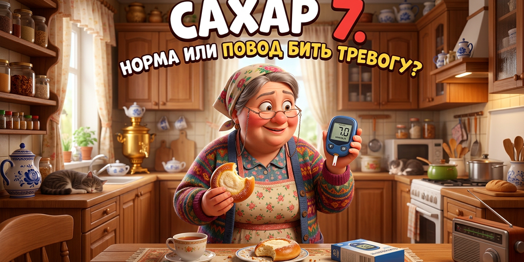 Сахар крови 7 натощак: паниковать или само пройдет? Вся правда о скрытом диабете, которую вам вряд ли расскажут в поликлинике