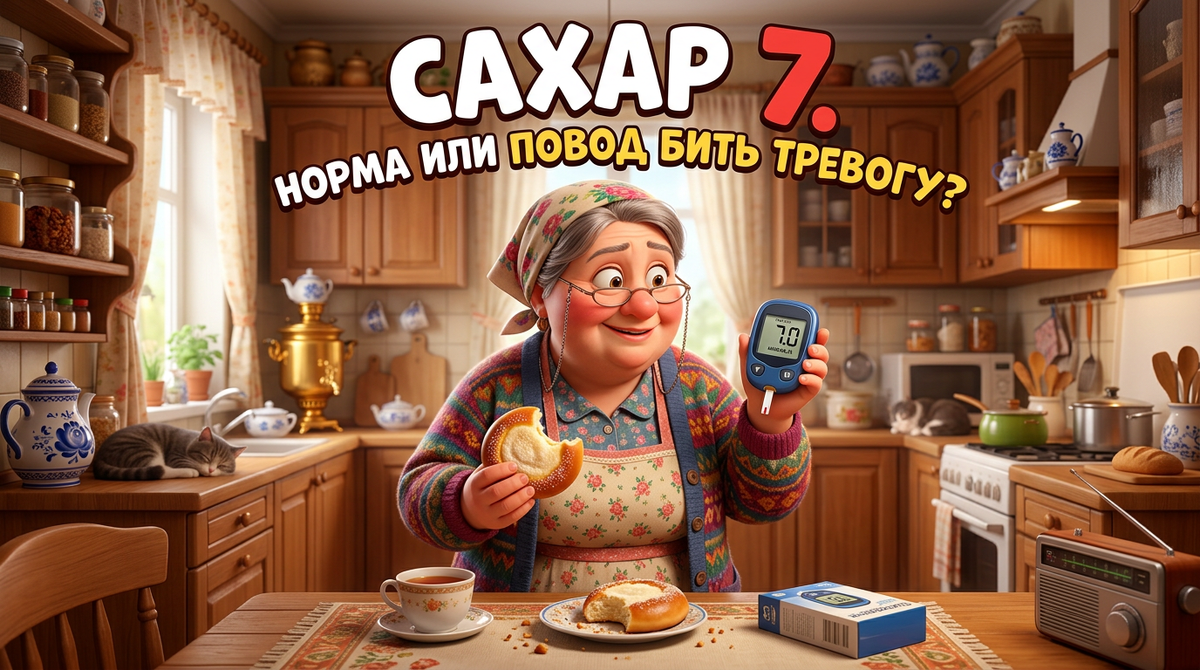 Сахар крови 7 натощак: паниковать или само пройдет? Вся правда о скрытом диабете, которую вам вряд ли расскажут в поликлинике