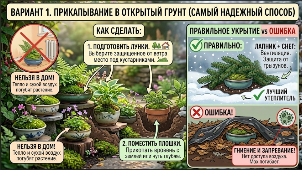  Прикапывание в открытый грунт (Самый надежный способ)