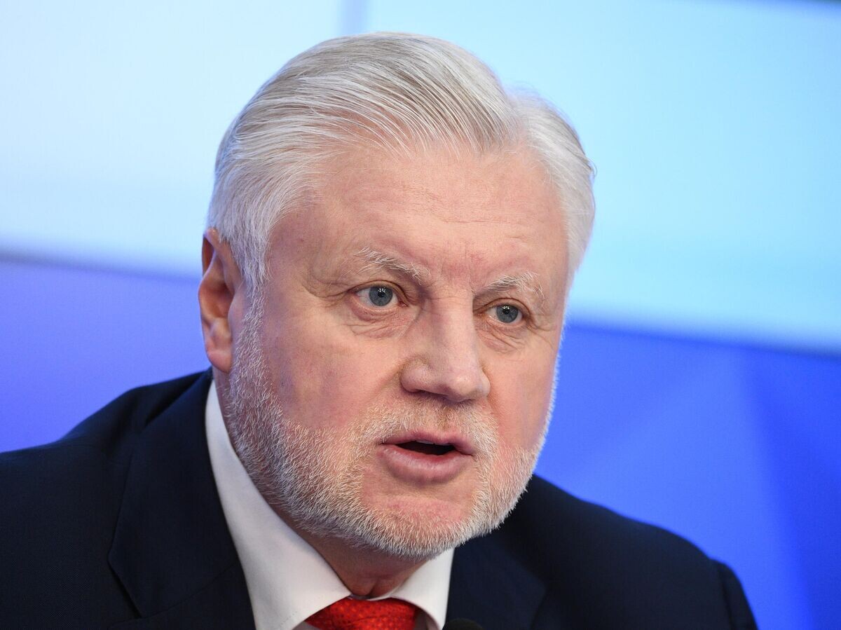    Руководитель фракции "Справедливая Россия" в Государственной Думе Российской Федерации Сергей Миронов | © РИА Новости / Нина Зотина