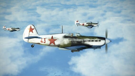 Як-1, зима 1941-1942 гг.