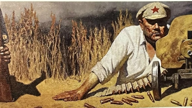 Гелий Коржев. «Пулемётчики. 1941-й год». 1985