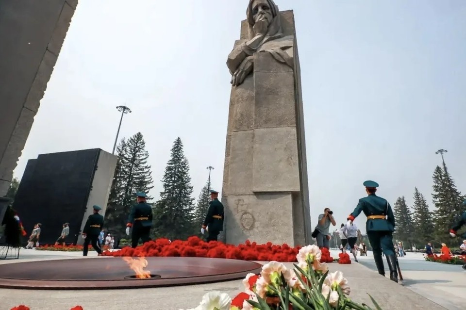    Она приурочена к 85-й годовщине начала ВОВ. Фото: телеграм-канал Максима Кудрявцева