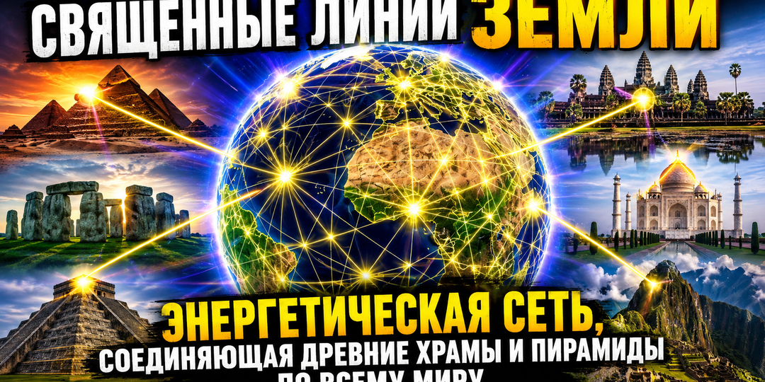 Пирамиды и храмы — это пульсирующие сердца глобальной энергетической сети, о которой молчат мировые академии!