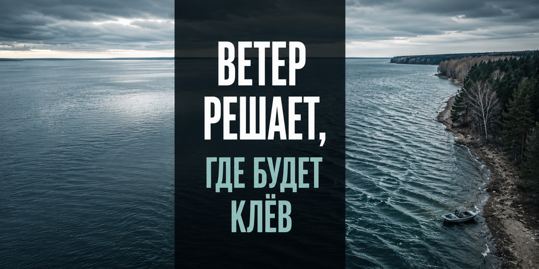 Ветер решает, где будет клёв