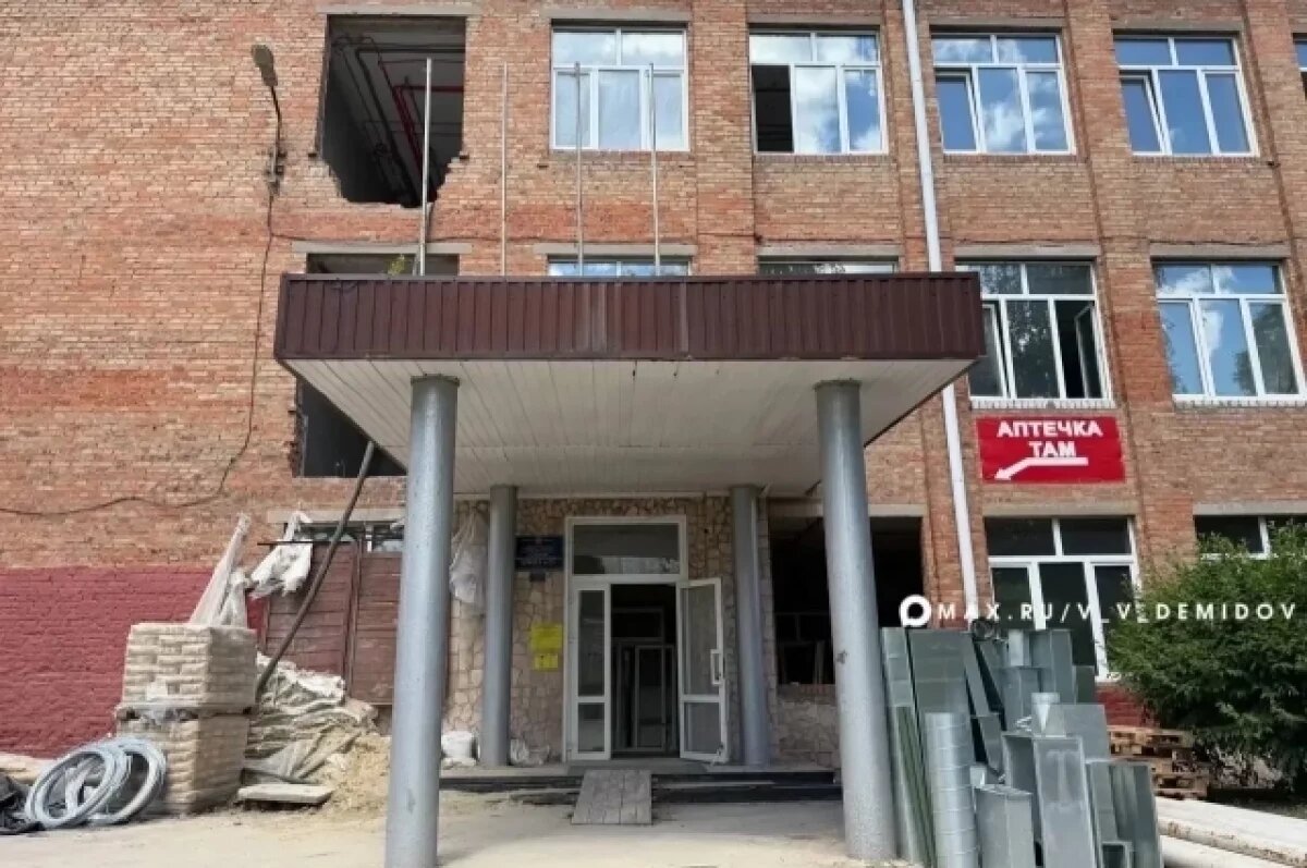    Мэр Демидова сообщил о ходе капремонта школы №13 в Белгороде