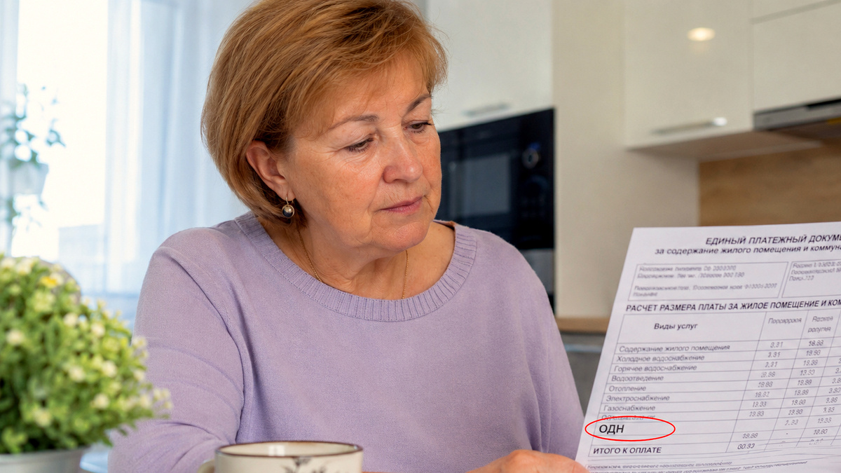 Строка ОДН законная. Но сумму в квитанции стоит проверять.