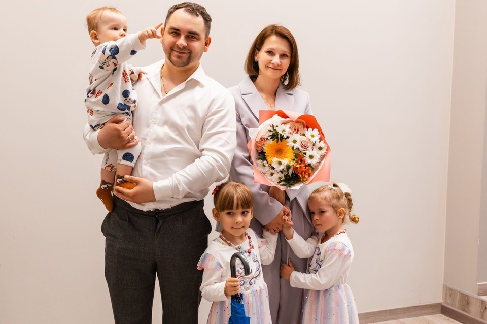    Семья Ялдиновых стала "Семьей года" в Челябинске. Фото: Алексей Тимошенко/администрация Челябинска.