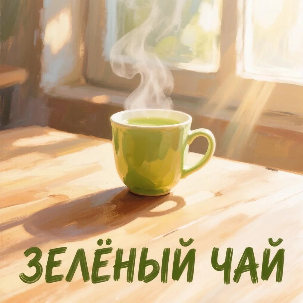 Зеленый чай - наше всё! 