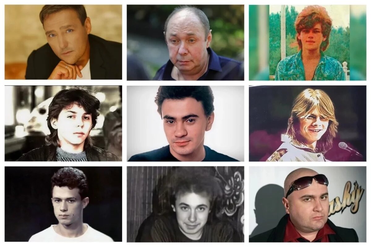    Юра Шатунов, Сергей Кузнецов, Игорь Игошин, Михаил Сухомлинов, Юрий Барабаш, Арвид Юргайтис, Юрий Гуров, Вячеслав Пономарев, Алексей Бурда.