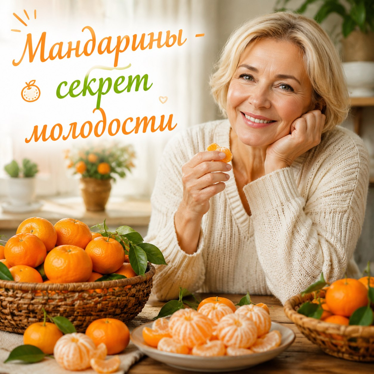 Мандарины - секрет молодости