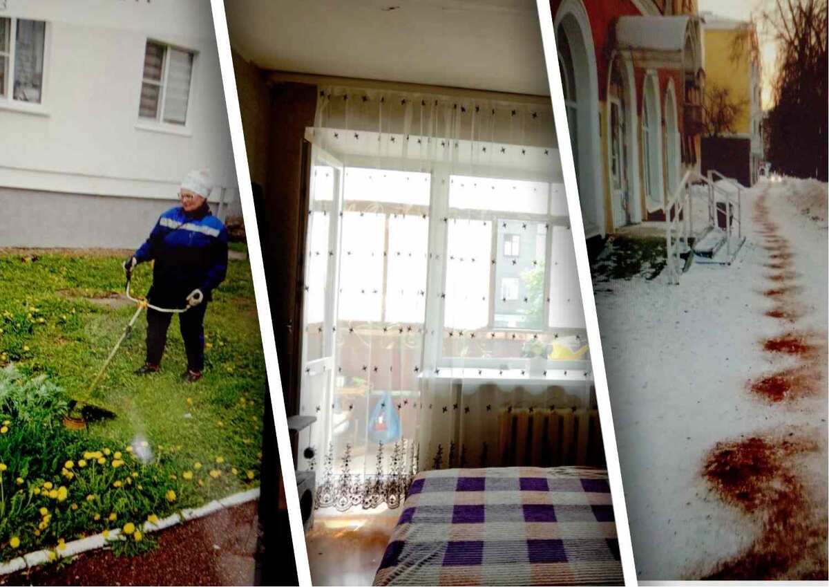    20 лет работы за квартиру, из которой выгоняют. Коллаж из фотографий, предоставленных Алсу Гайнуллиной