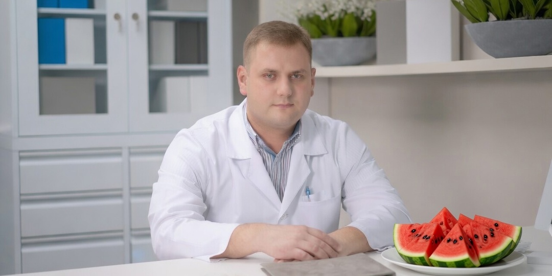 Врач-гастроэнтеролог «Евроонко» Владимир Логинов: употребление ранних арбузов может привести к раку