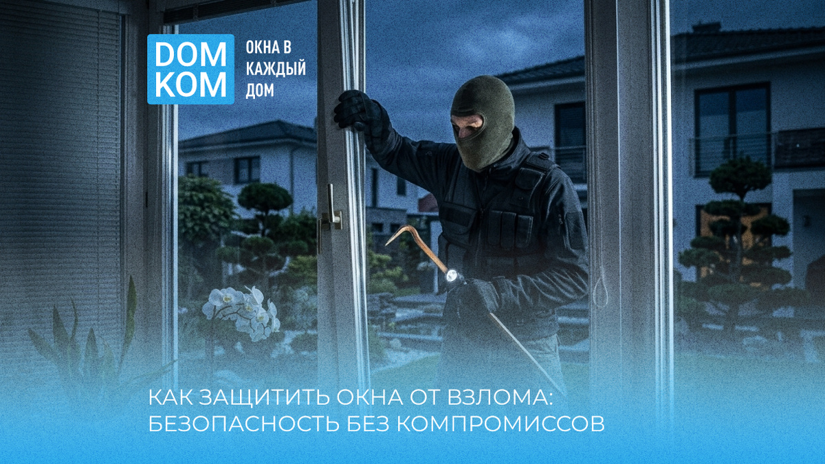 Как защитить пластиковые окна от взлома: безопасность без компромиссов