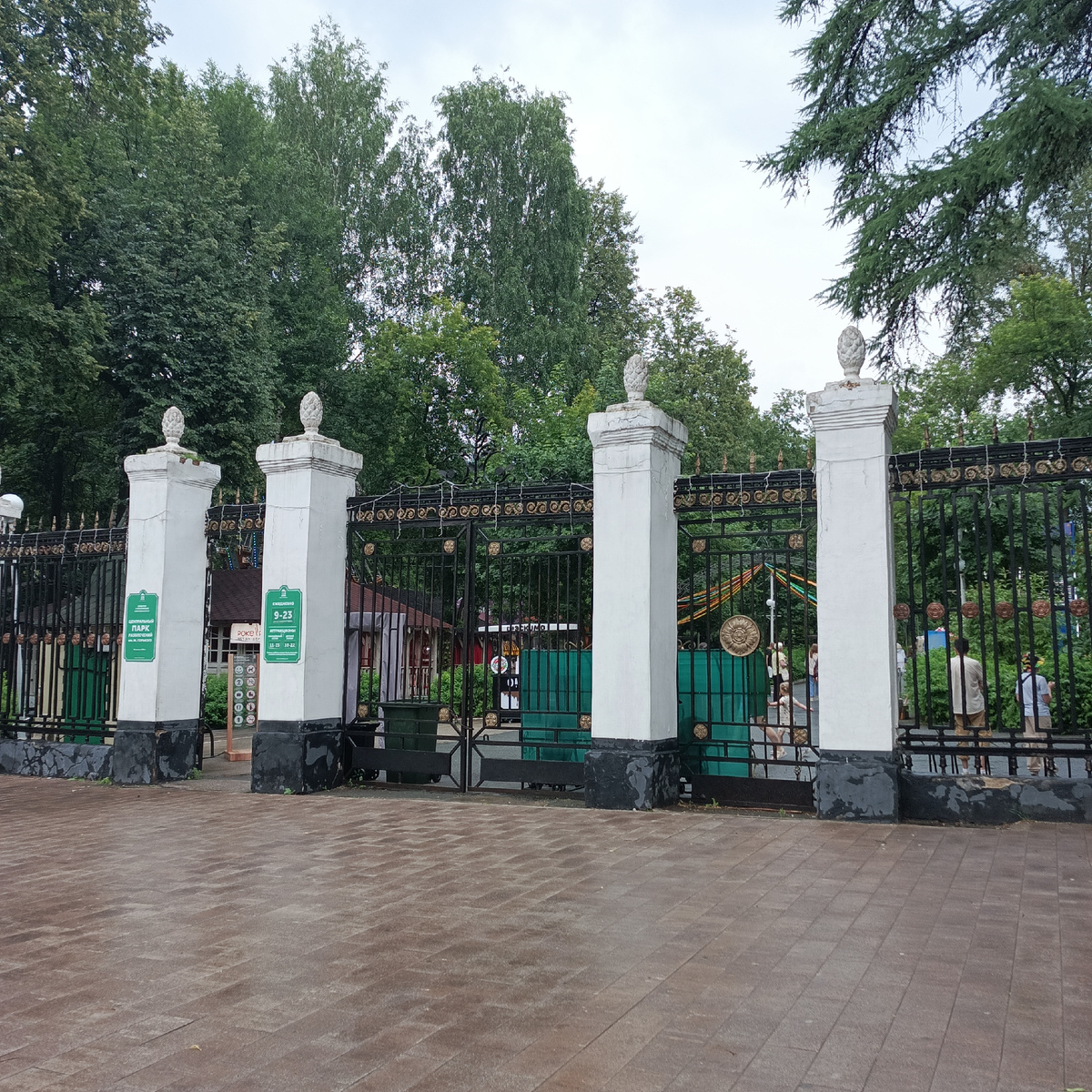 Последний раз я была в парке лет 8, 9 назад еще не матерью. Собраться это самое сложное. В этот раз даже обошлось без ссор, что детям одеть. Потому что как бы ни одела я детей, муженьку всегда не то, все стрёмно. Надо разрешение спрашивать. А если не понравится, то значит, переодевай, мы никуда не едем. 