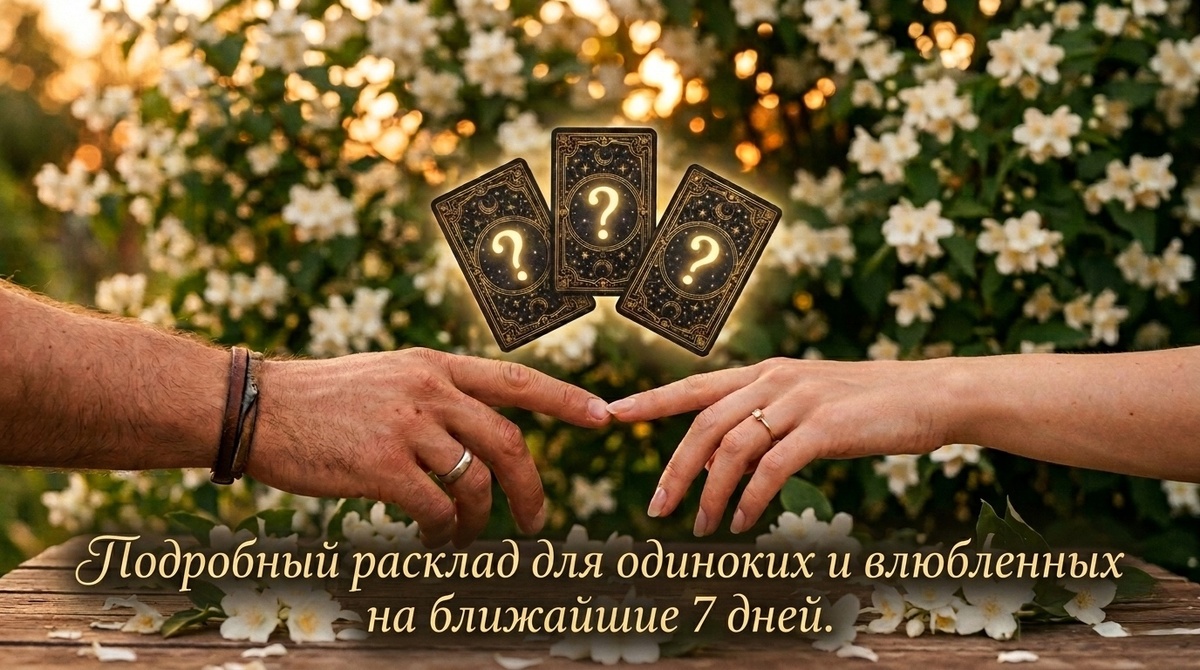 Любовный прогноз на неделю. 