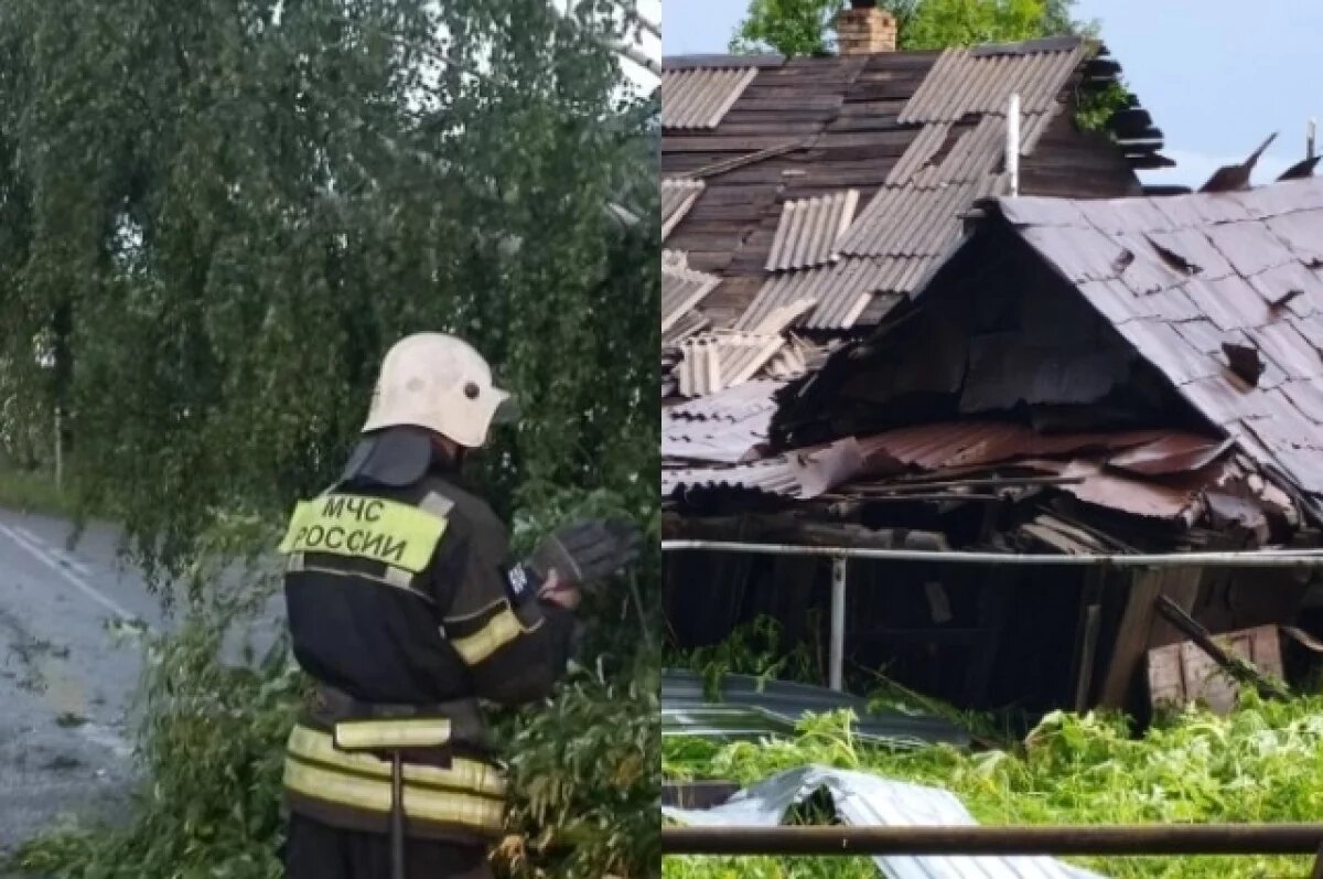    Крушил ТЦ, срывал крыши.