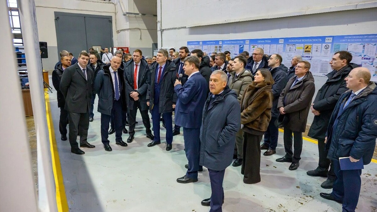   Рустам Минниханов посетил КАЗ в январе 2026 года   rais.tatarstan.ru