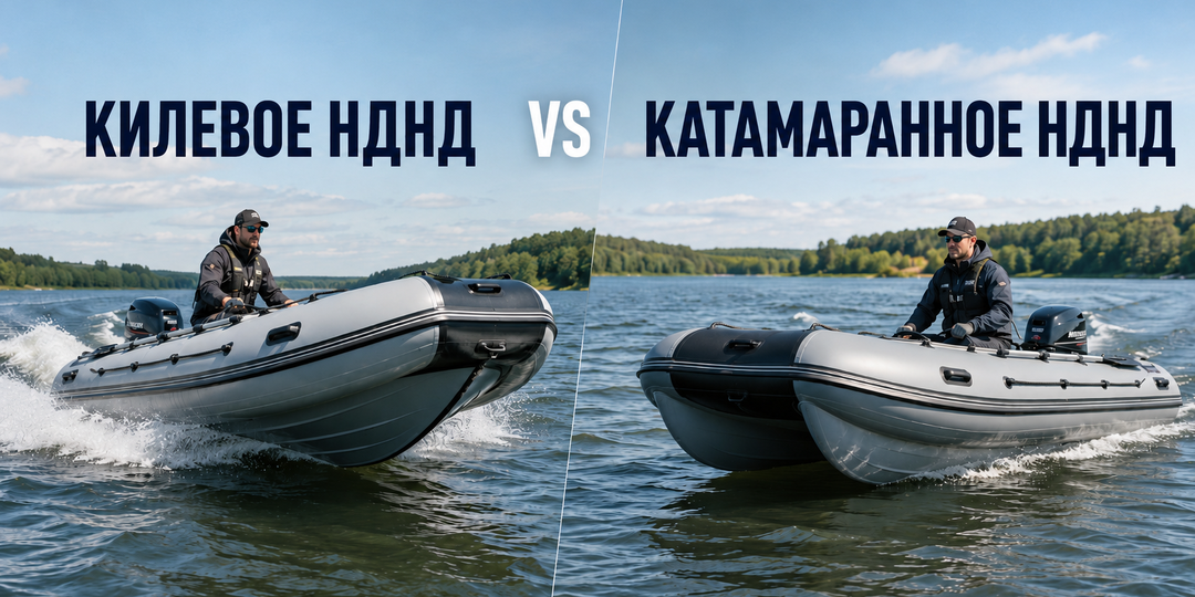 Килевая или катамаранная НДНД лодка, что выбрать под свои задачи